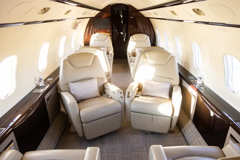 Bombardier Challenger 300 D-BEAM operated by DAS Private Jets photo 2