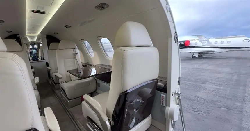Embraer Phenom 300 D-CAAF operated by Arcus Executive Aviation photo 2