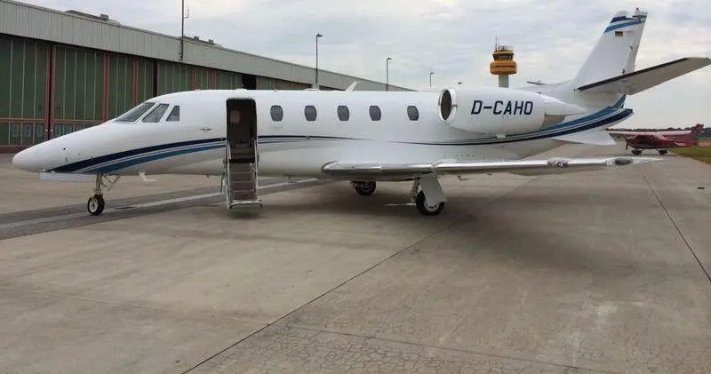Cessna Citation XLS+ D-CAHO operated by Vistajet, exterior