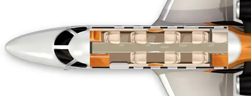 Embraer Phenom 300 D-CAKE operated by Spree Flug Luftfahrt GmbH photo 3