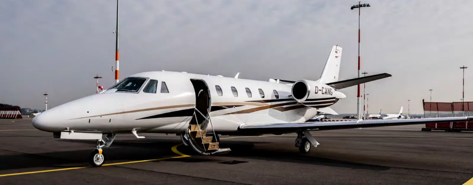 Cessna Citation XLS+ D-CANG operated by Vistajet, exterior