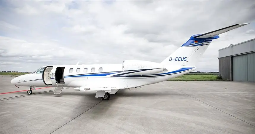 Cessna Citation CJ4 D-CEUS operated by Excellent Air, exterior