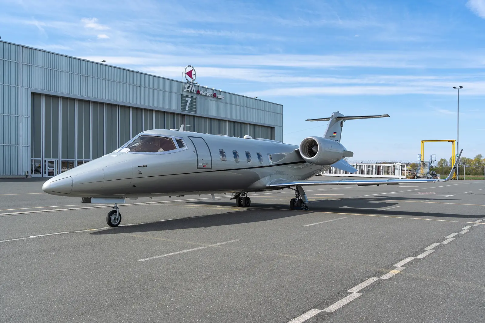 Bombardier Learjet 60 D-CFAR operated by FAI Aviation Group, exterior