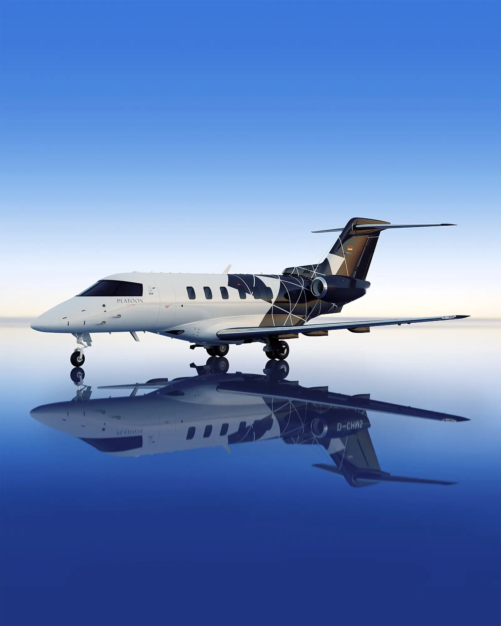 Pilatus PC-24 D-CHMS operated by Platoon Aviation photo 4