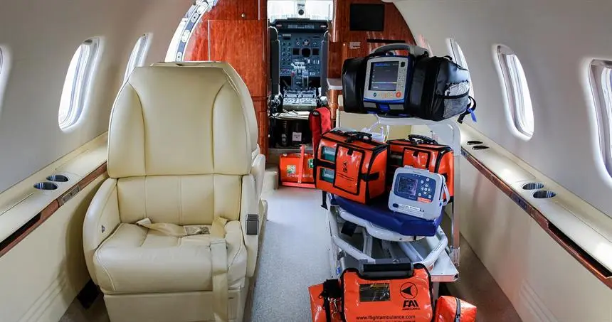 Bombardier Learjet 60 D-CITA operated by FAI Air Ambulance photo 3