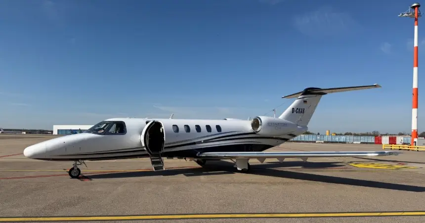 Cessna Citation CJ4 D-CKAB operated by Excellent Air, exterior
