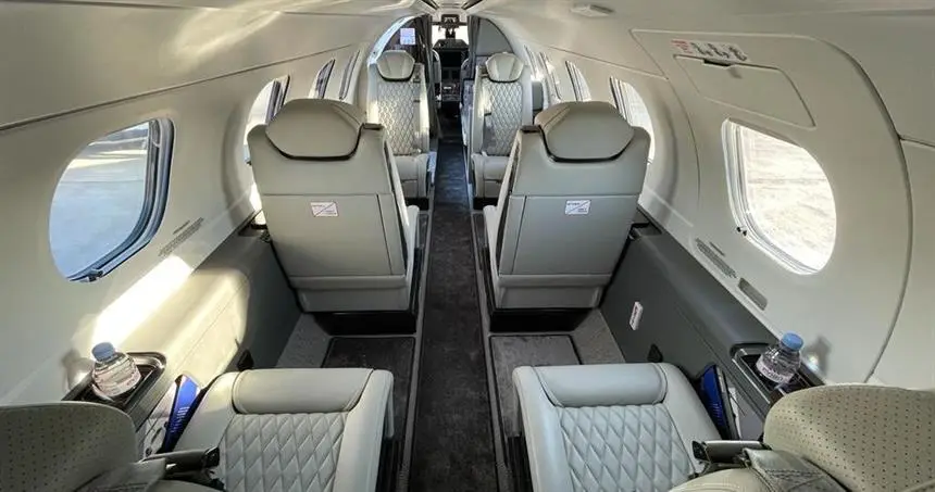 Embraer Phenom 300 D-CLUB operated by PAD Aviation Service GmbH photo 3