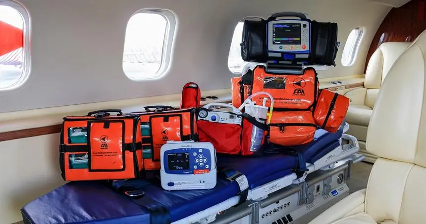 Bombardier Learjet 60 D-CNUE operated by FAI Air Ambulance photo 4