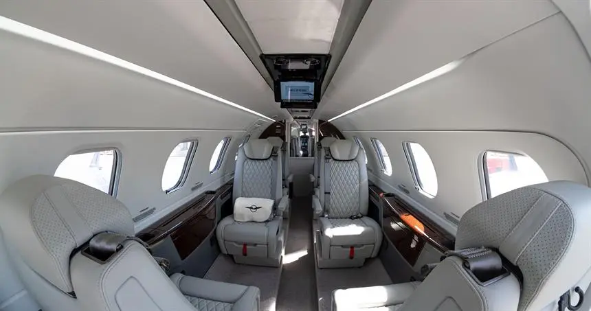 Embraer Phenom 300 D-CROG operated by Vistajet photo 2