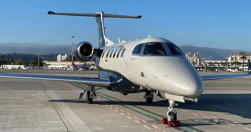 Embraer Phenom 300 D-CRUX operated by PAD Aviation Service GmbH photo 2