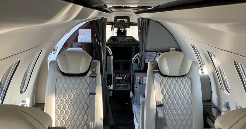 Embraer Phenom 300 D-CRUX operated by PAD Aviation Service GmbH photo 4