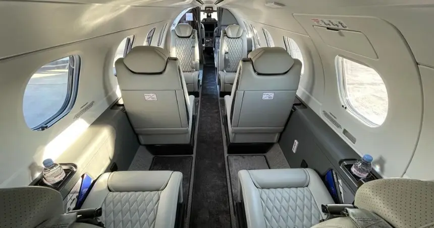 Embraer Phenom 300 D-CRUX operated by PAD Aviation Service GmbH photo 5