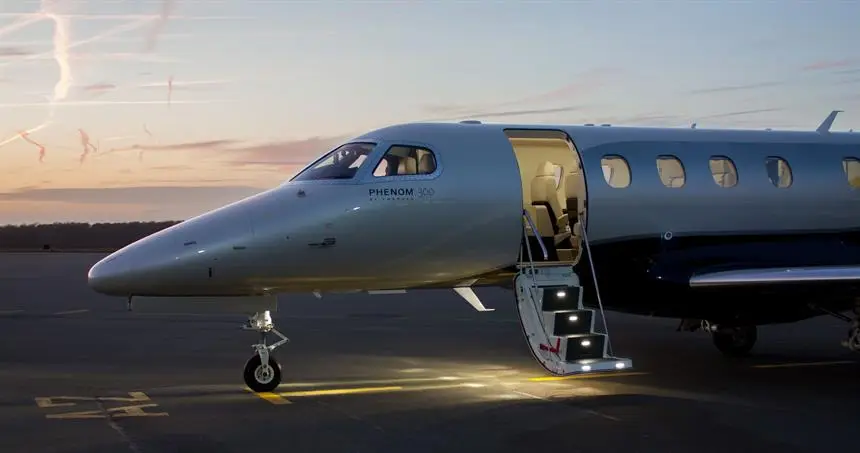 Embraer Phenom 300 D-CSCE operated by PAD Aviation Service GmbH photo 6