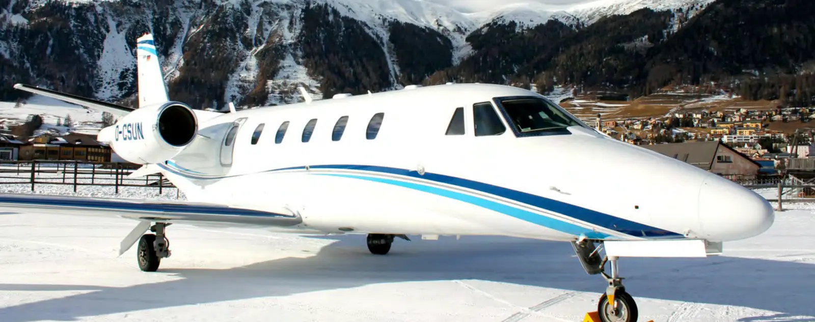 Cessna Citation XLS+ D-CSUN operated by Vistajet, exterior