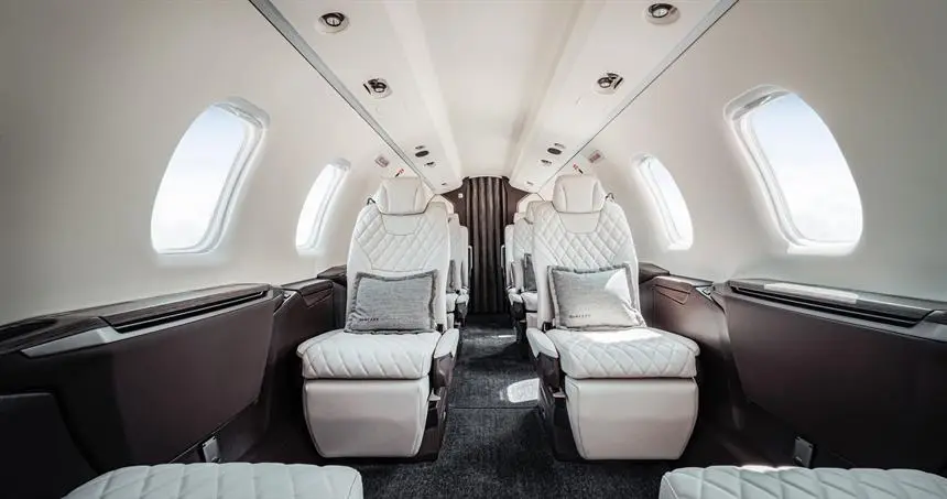 Pilatus PC-24 D-CVMS operated by Platoon Aviation photo 4
