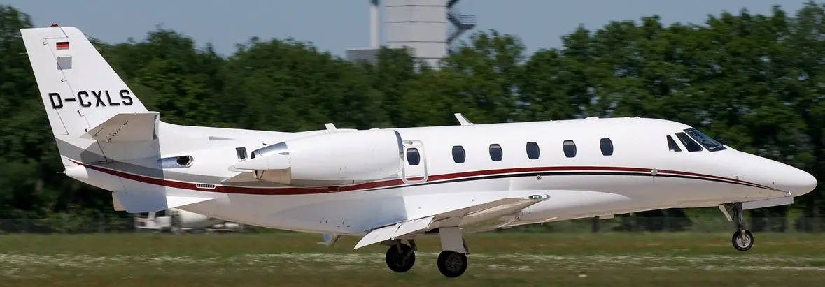 Cessna Citation XLS+ D-CXLS operated by Vistajet, exterior