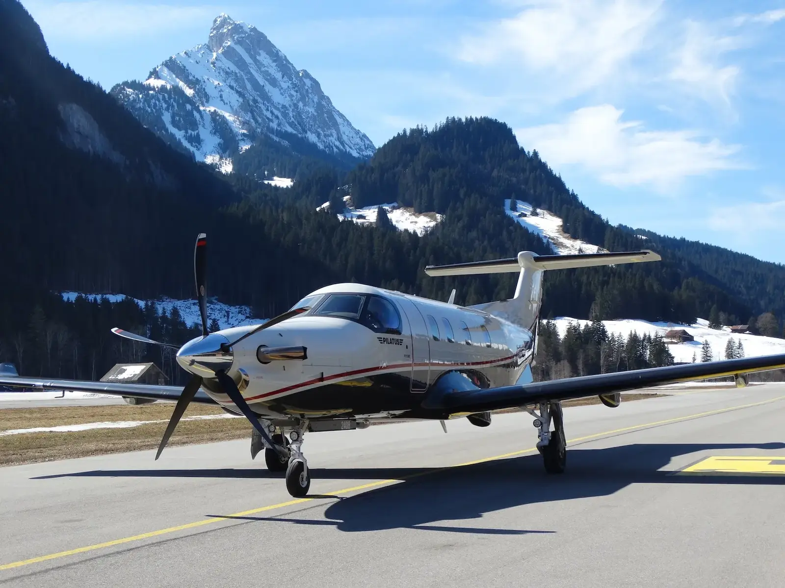 Pilatus PC-12/47 NG D-FINO operated by Air Independence photo 2
