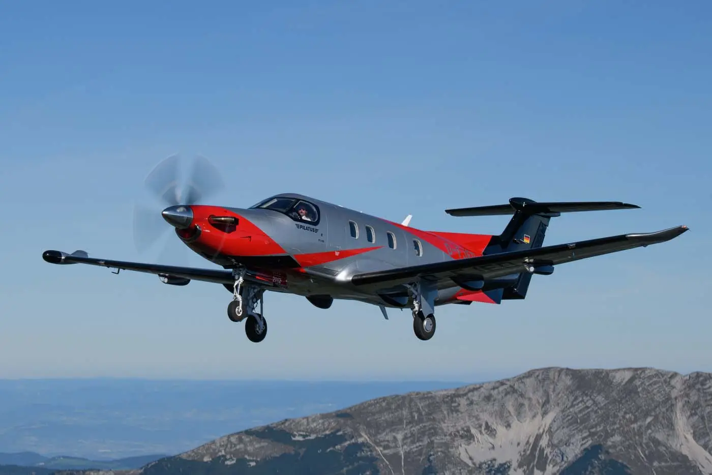 Pilatus PC-12/47 NG D-FJED operated by Flyellow GmbH, exterior