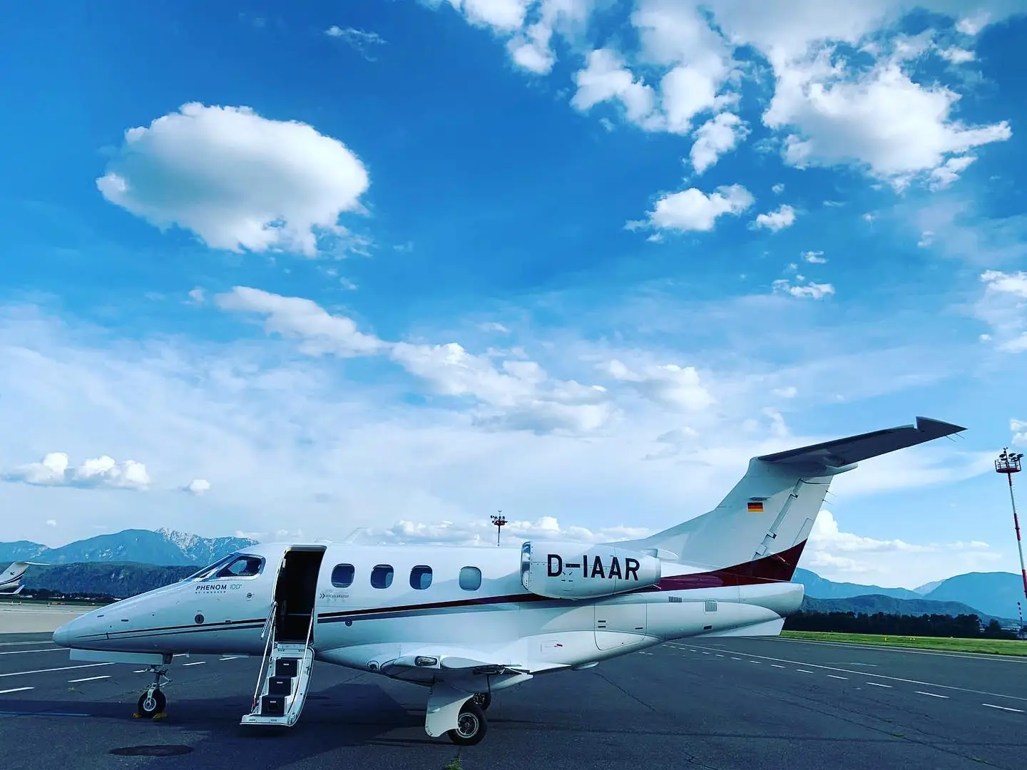 Embraer Phenom 100 D-IAAR operated by Arcus Executive Aviation, exterior