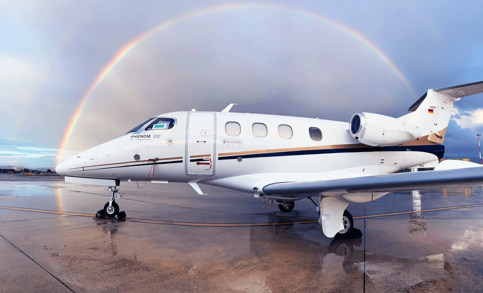 Embraer Phenom 100 D-IAAS operated by Arcus Executive Aviation photo 3