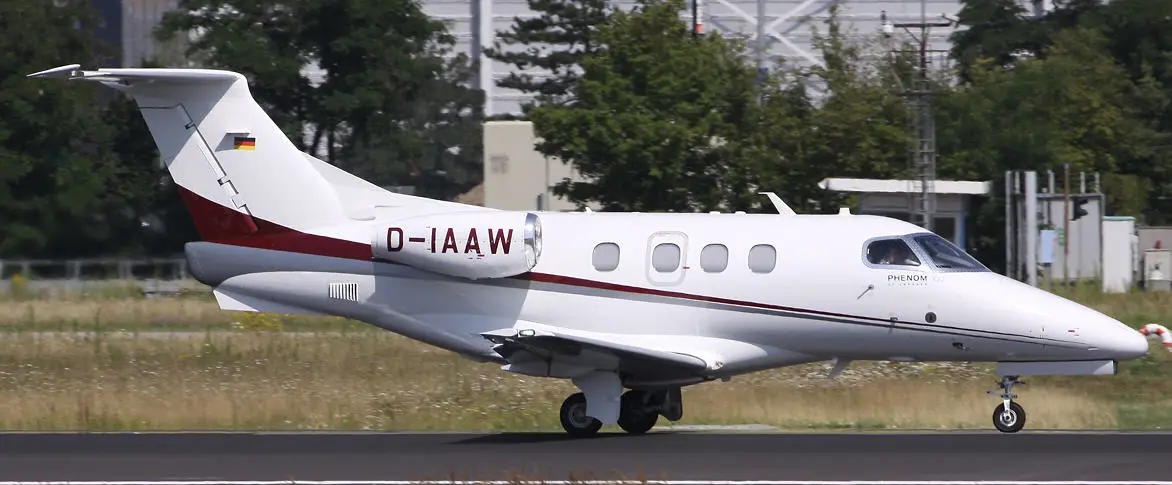 Embraer Phenom 100 D-IAAW operated by Arcus Executive Aviation, exterior