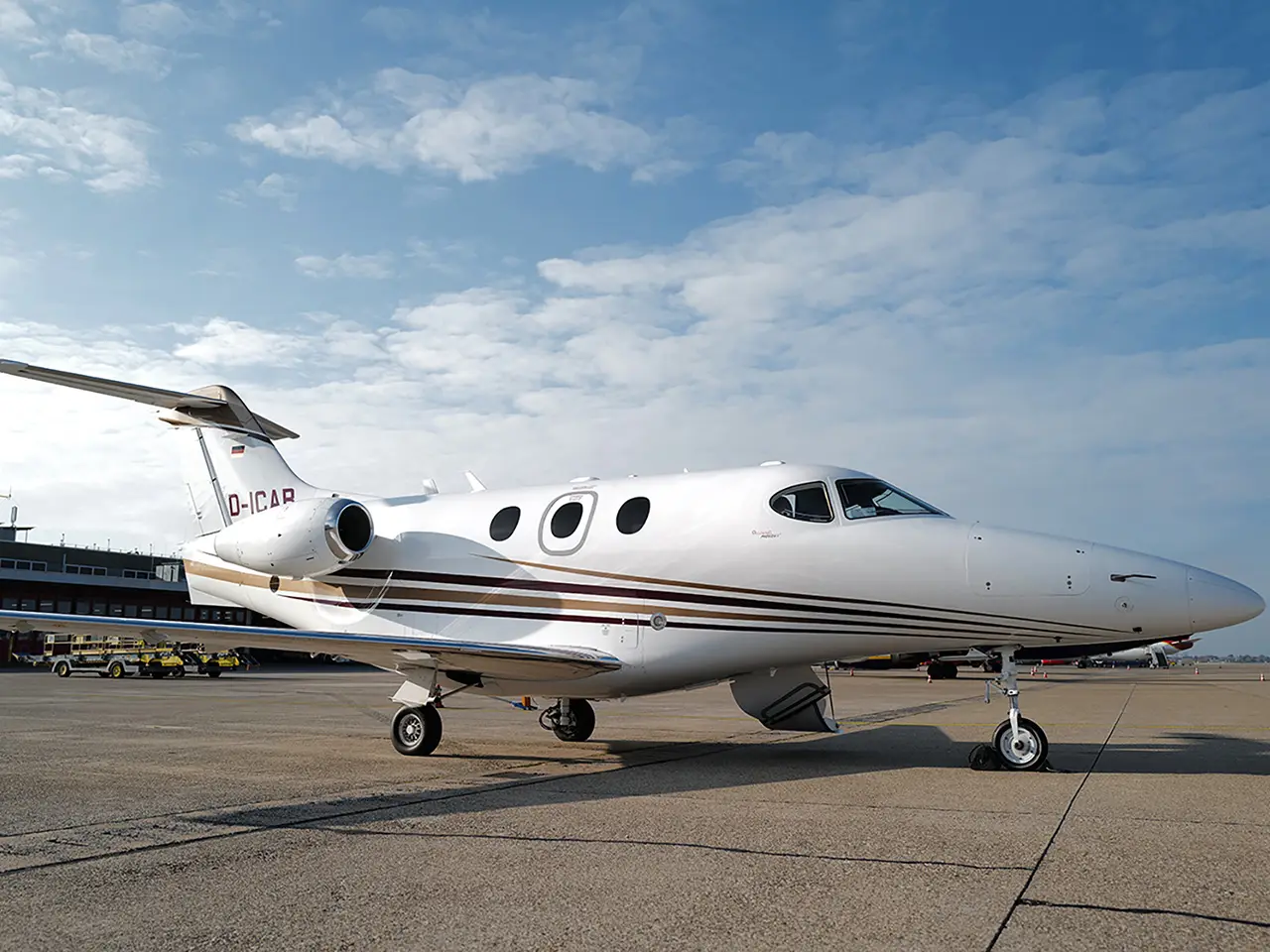 Beechcraft Premier 1A D-ICAB operated by Fly Away Boutique Aviation, exterior