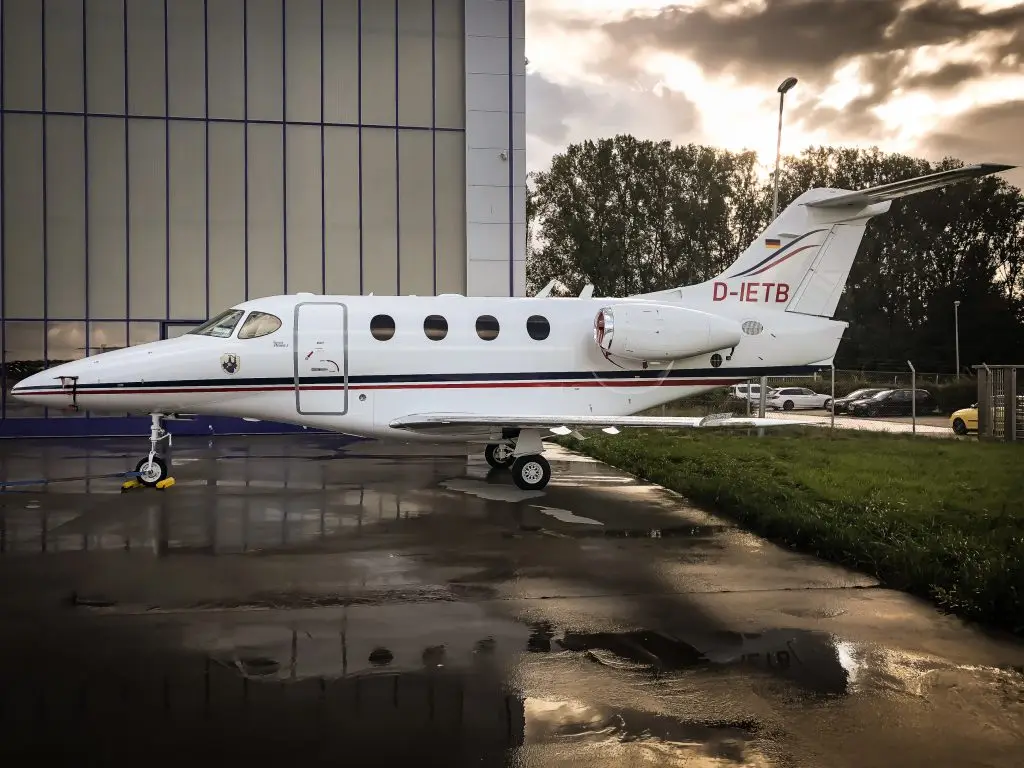 Beechcraft Premier 1 D-IETB operated by Finow Air Service GmbH photo 4