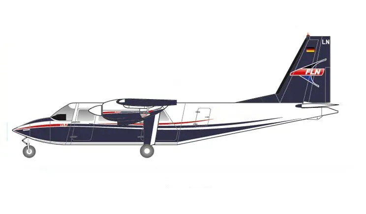 Britten Norman Islander BN-2B-20 D-IFLN operated by FLN Die Inselflieger photo 2