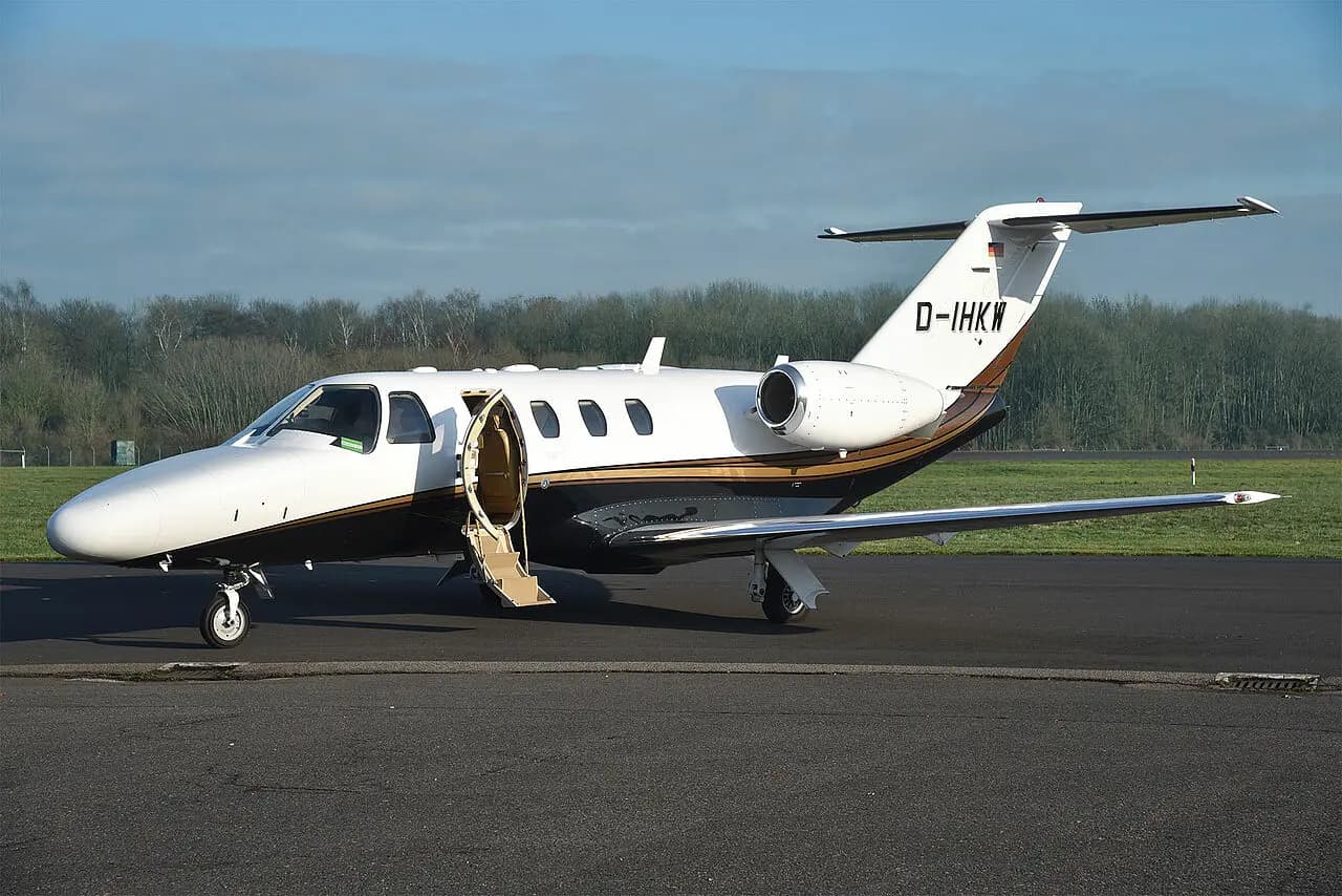 Cessna Citation CJ1+ D-IHKW operated by BlissAir GmbH, exterior