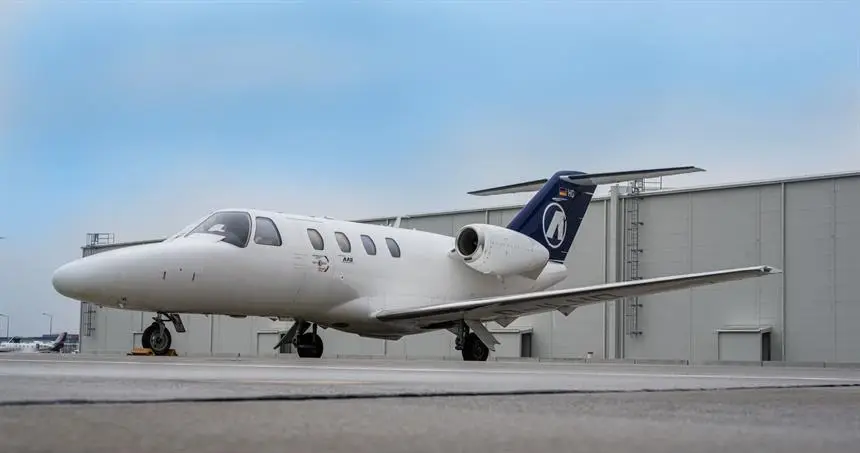 Cessna Citation CJ1+ D-ILHC operated by Atlas Air Service, exterior