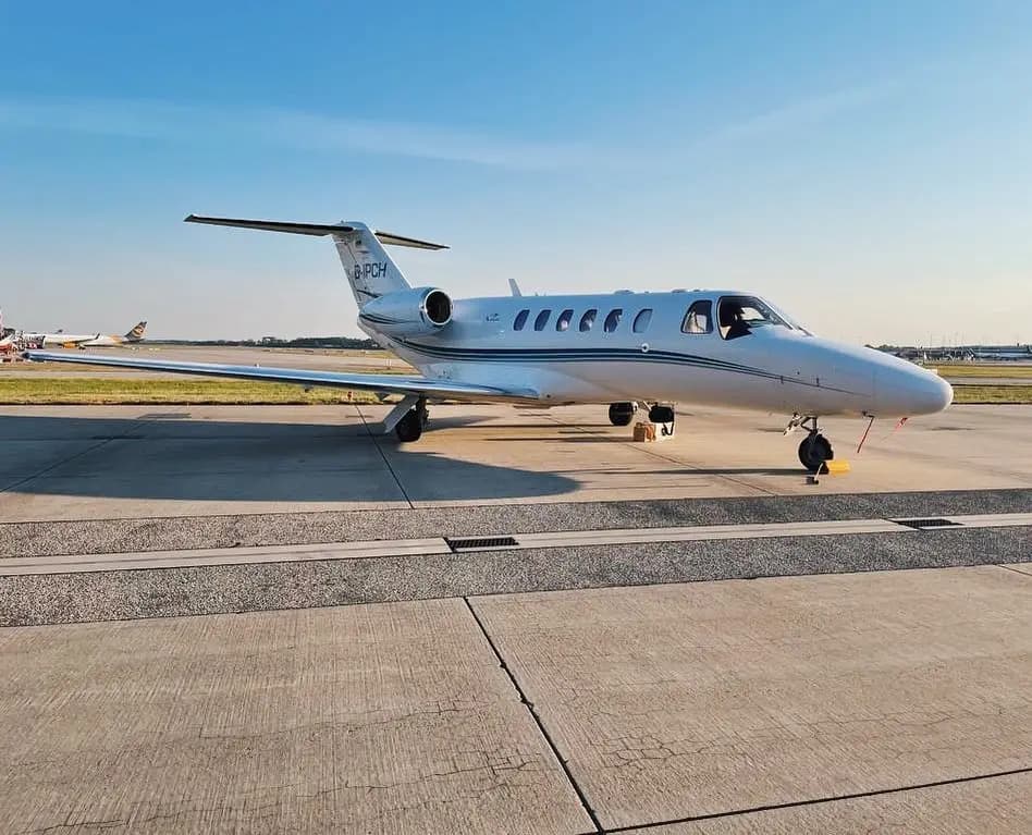 Cessna Citation CJ2+ D-IPCH operated by DigaJet GmbH, exterior