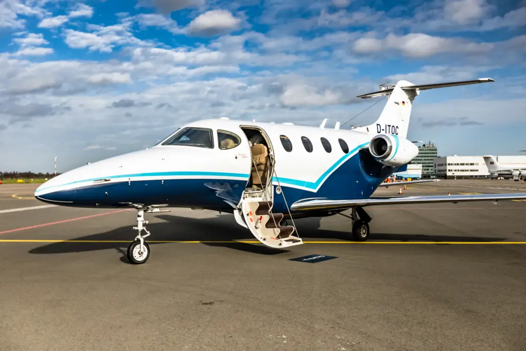 Beechcraft Premier 1A D-ITOC operated by Exxaero, exterior