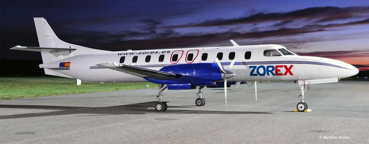 Fairchild Metro II EC-JYC operated by Zorex Air Transport photo 2