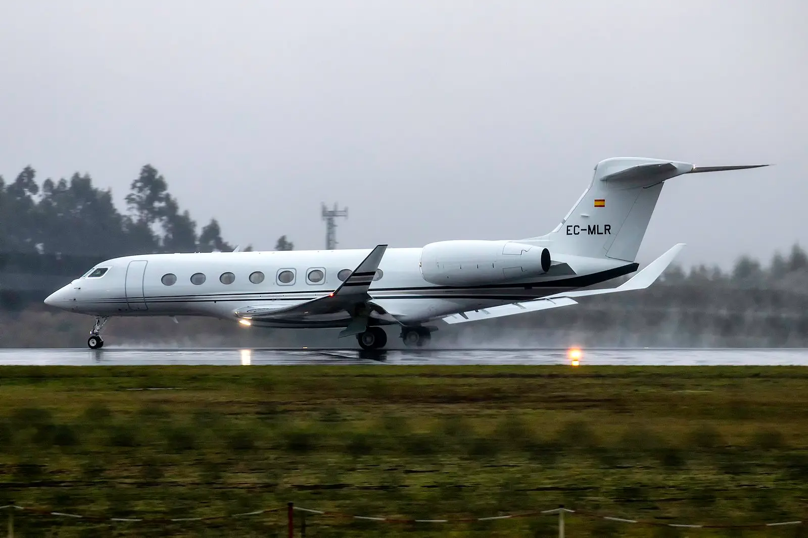 Gulfstream G650 EC-MLR operated by Gestair, exterior