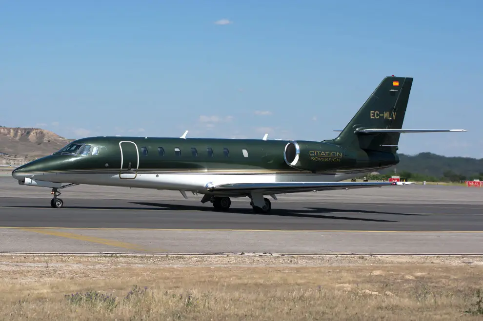 Cessna Citation Sovereign EC-MLV operated by Gestair, exterior