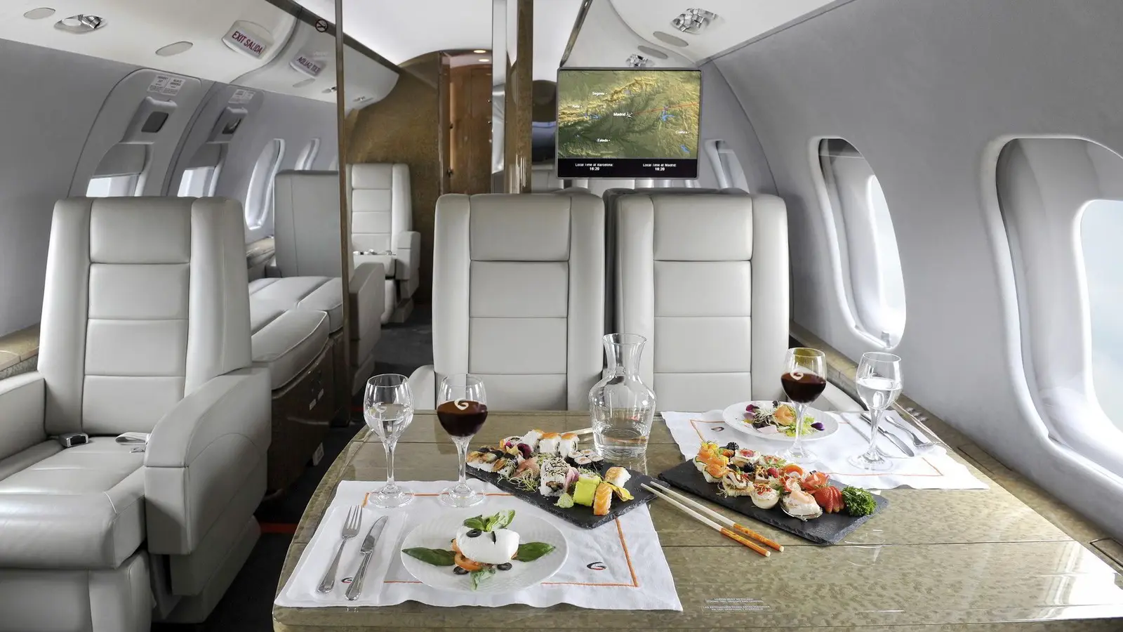 Bombardier Global Express XRS EC-MNH operated by Gestair, exterior