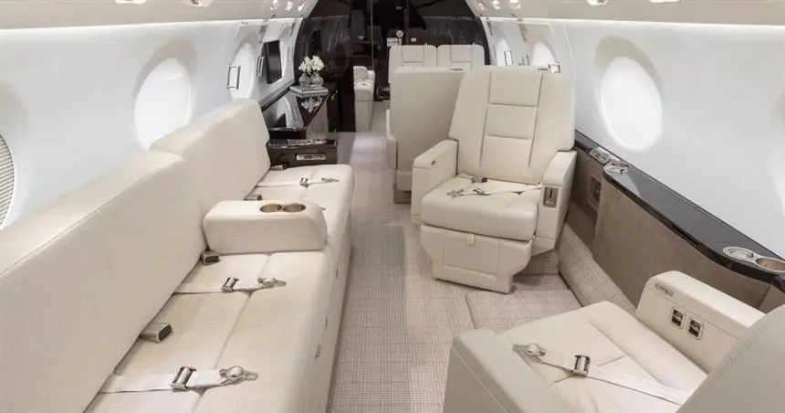 Gulfstream G550 EC-MRL operated by Gestair photo 2