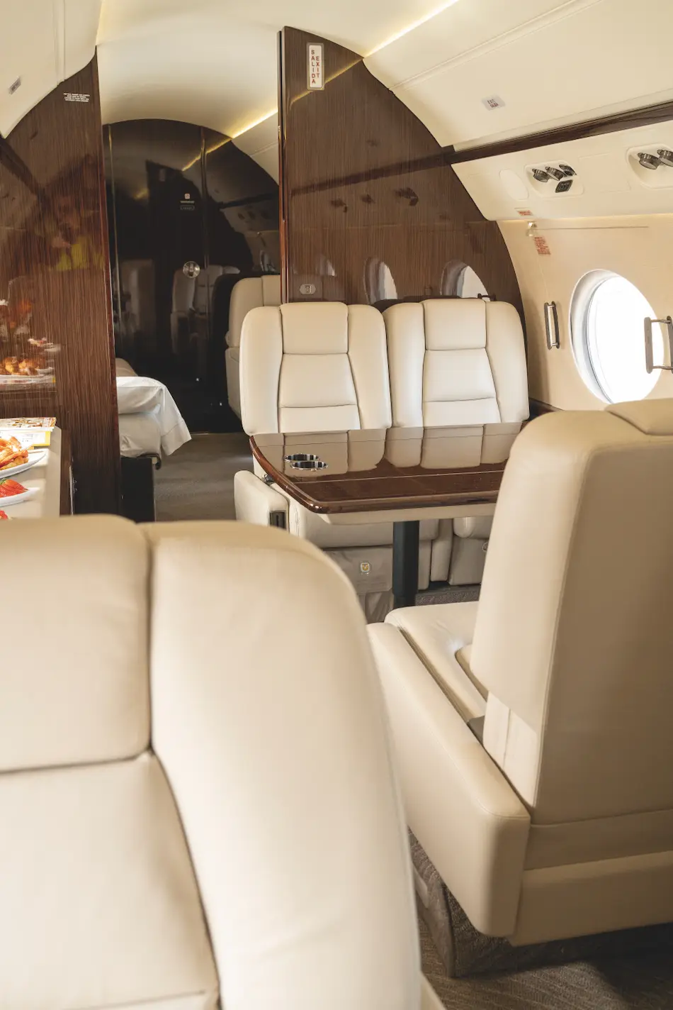 Gulfstream G550 EC-OFG operated by Gestair photo 6