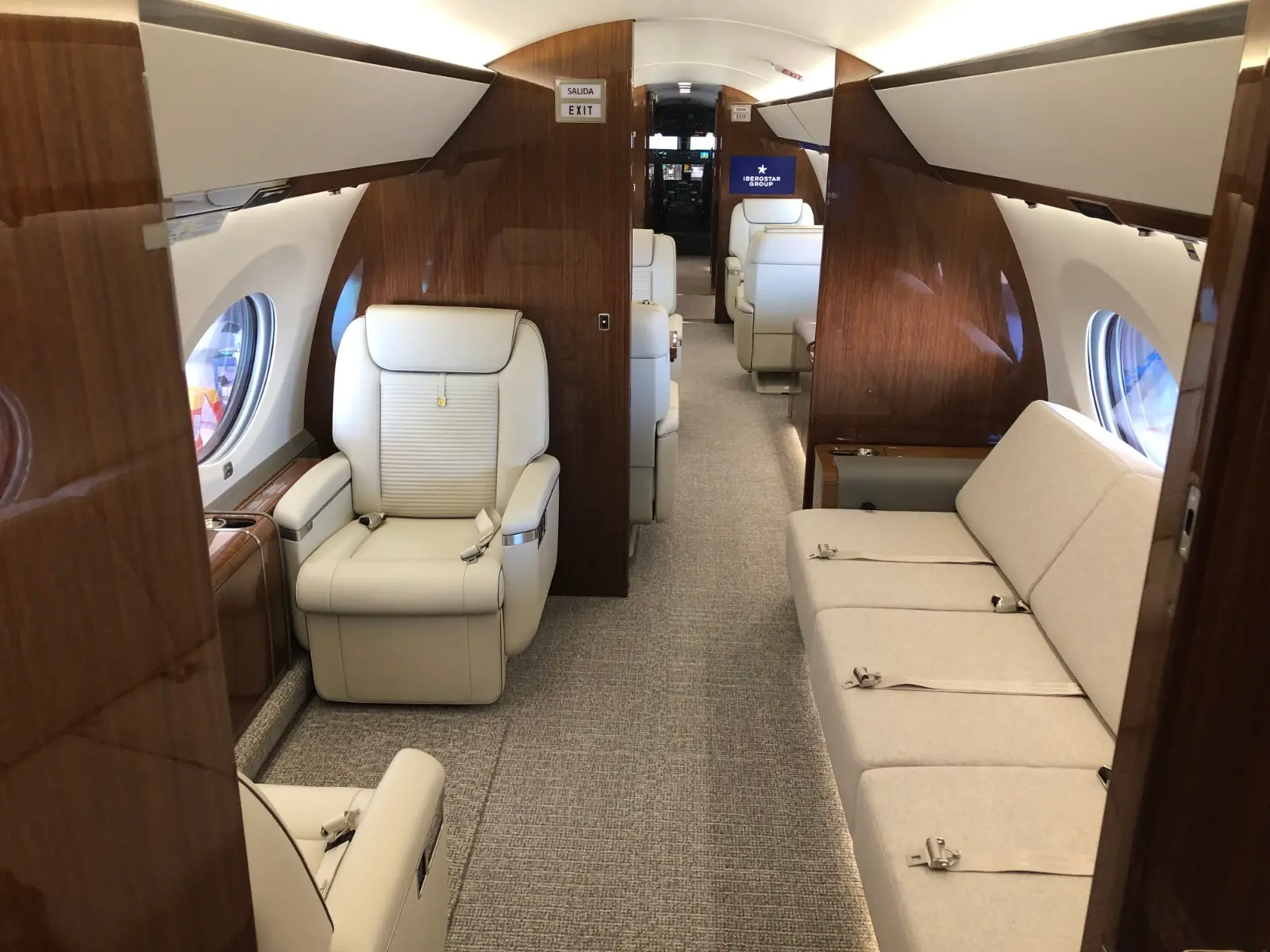 Gulfstream G650ER EC-OGB operated by Gestair photo 2