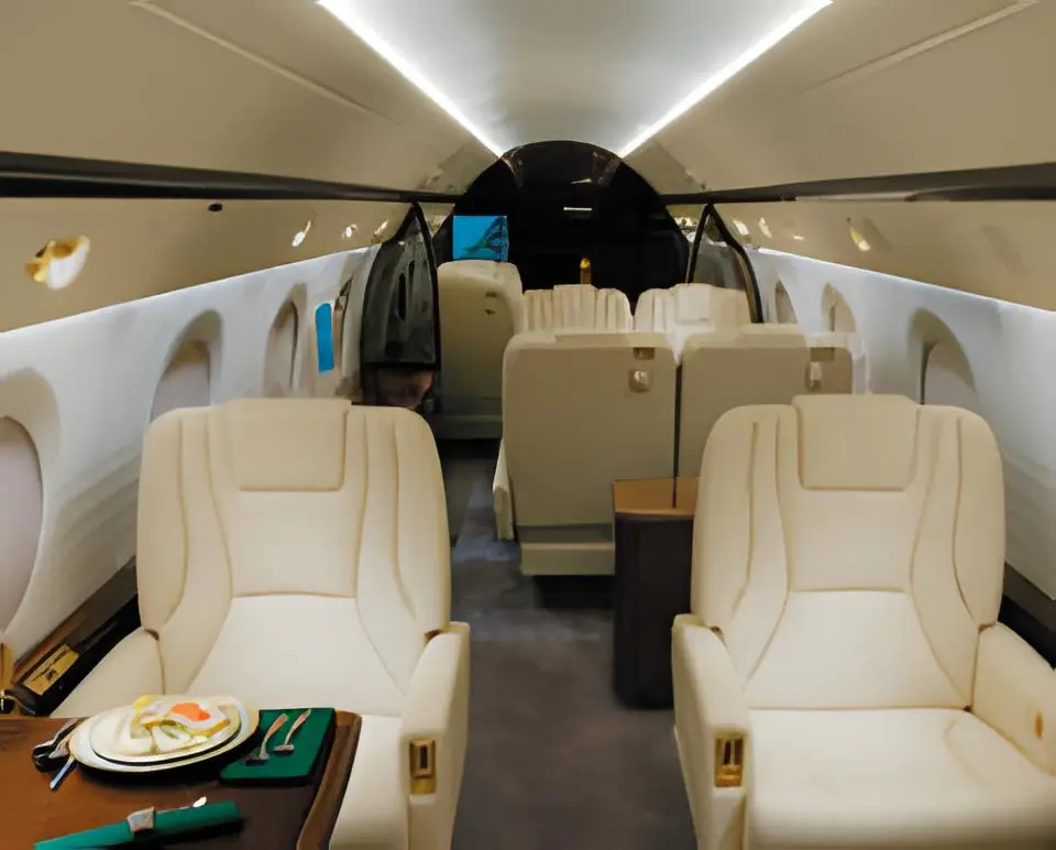 Gulfstream G550 EI-GDL operated by WestAir Aviation photo 2