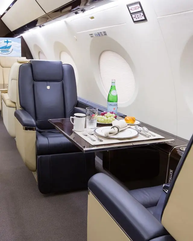 Gulfstream G650ER EJ-ADMI operated by Gainjet Ireland photo 3