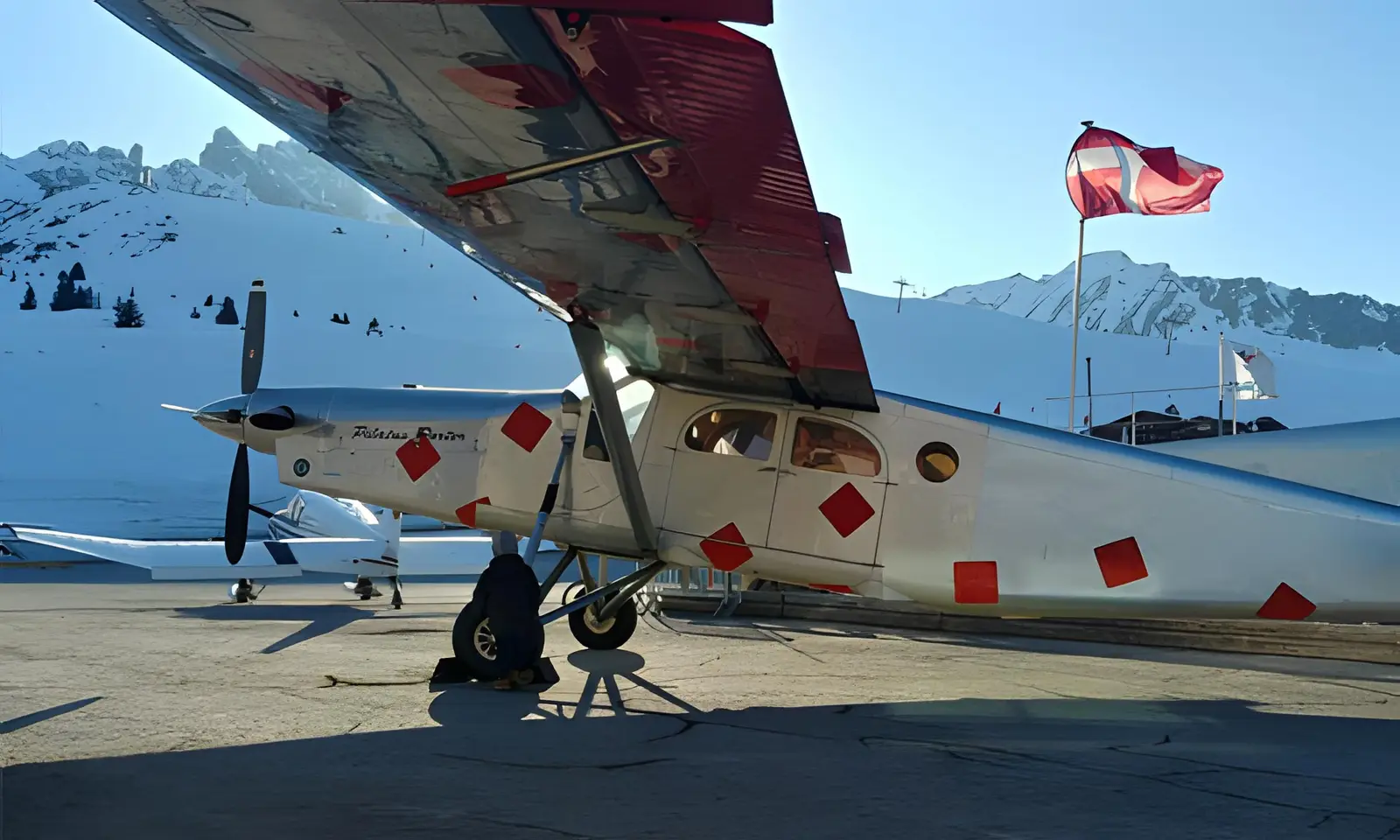 Pilatus PC-6 F-GIBV operated by Alpine Airlines photo 2