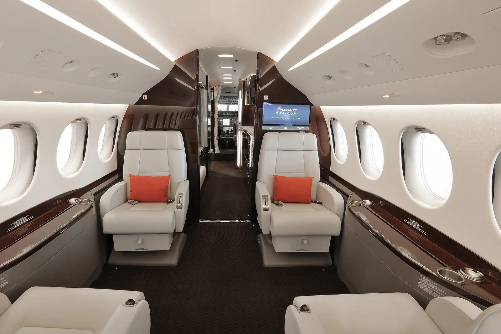 Dassault Falcon 8X F-GLLM operated by Dassault Falcon Service photo 5