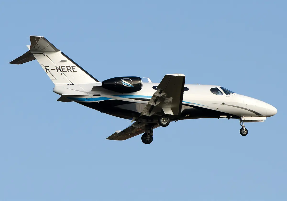 Cessna Citation Mustang F-HERE operated by Astonjet photo 5