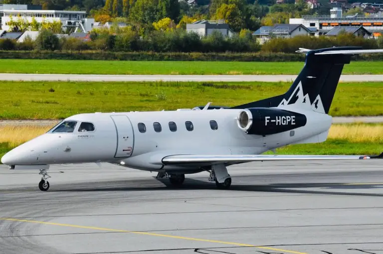 Embraer Phenom 300 F-HGPE operated by Pan Europeenne Air Service, exterior