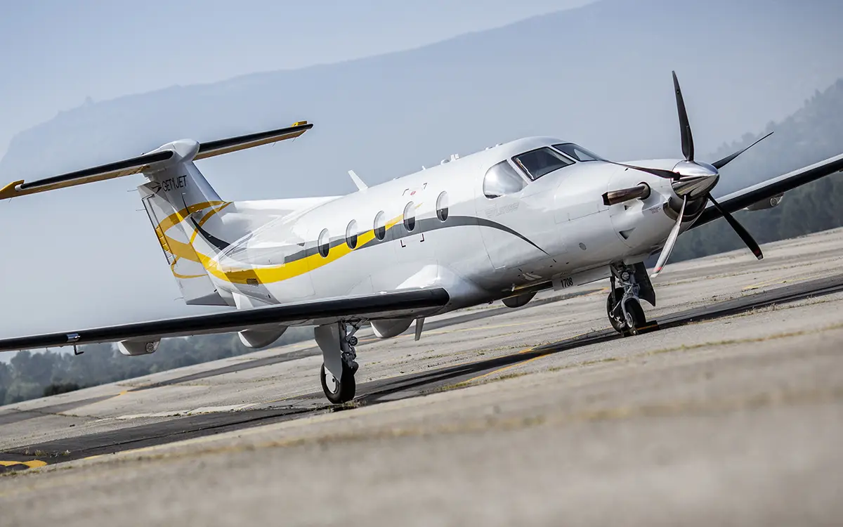 Pilatus PC-12/47 F-HJFP operated by GET1JET photo 4