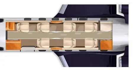 Embraer Phenom 300 F-HLRS operated by SD Aviation photo 3