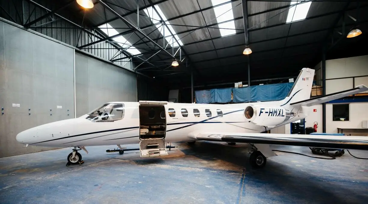 Cessna Citation II F-HMXL operated by Airlec Air Espace photo 6