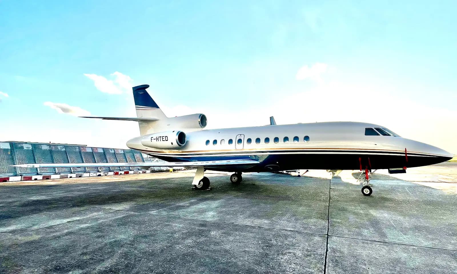 Dassault Falcon 900EX F-HTED operated by Luxaviation Group Europe, exterior