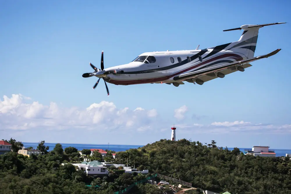 Pilatus PC-12/47 NG F-OSBE operated by St Barth Executive photo 4